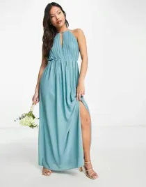 niebieska-sukienka-z-rozcieciem-tfnc-m