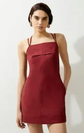 bordowa-bawelniana-satynowa-sukienka-mini-karen-millen-xl