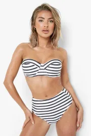 biala-gora-od-bikini-w-paski-boohoo-m