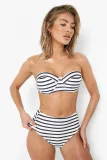 biala-gora-od-bikini-w-paski-boohoo-m-stan-nowy
