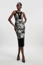 czarna-sukienka-midi-z-aksamitu-i-zakardu-karen-millen-xxl