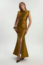 zlota-satynowa-sukienka-karen-millen-xs