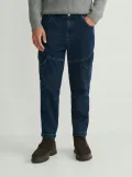 niebieskie-jeansy-cargo-reserved-34-rozmiar-34
