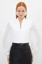 biala-bluzka-z-przeswitujacymi-bufiastymi-rekawami-karen-millen-xs