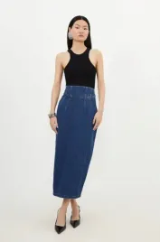 niebieska-jeansowa-spodnica-z-gorsetem-midi-karen-millen-l