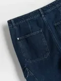 niebieskie-jeansy-cargo-reserved-32-stan-nowy