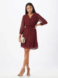 bordowa-sukienka-koszulowa-about-you-m