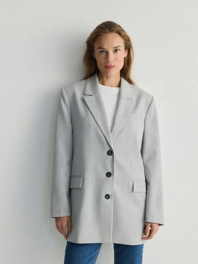 szara-marynarka-oversize-reserved-l-stan-nowy