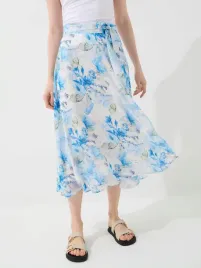 niebieska-kwiatowa-spodnica-midi-z-rozcieciem-i-paskiem-mohito-xs