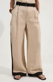 bezowo-czarne-kontrastowe-spodnie-z-szerokimi-nogawkami-karen-millen-s