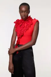 czerwony-bandazowy-top-z-motywem-roz-karen-millen-s