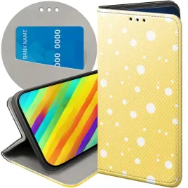 etui-z-klapka-do-samsung-galaxy-a15-wzory-kropki-grochy-bokeh-dots-futeral