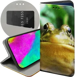 etui-z-klapka-do-samsung-galaxy-a15-wzory-zabka-zaba-frog-futeral-pokrowiec