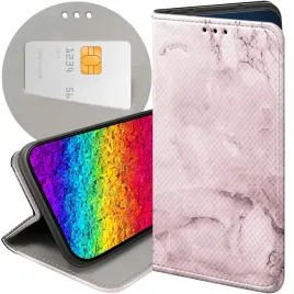 etui-z-klapka-do-xiaomi-13t-wzory-rozowe-golden-rose-pudrowy-roz-futeral