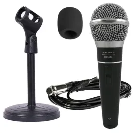 zestaw-mikrofon-dm604-statyw-stolowy-nb04-gabka