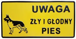 tablica-ostrzegawcza-zly-i-glodny-pies-aluminium