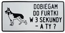 tablica-uwaga-pies-3-sekundy-aluminium-4-kolory