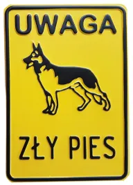 tablica-ostrzegawcza-zly-pies-aluminium-wilczur