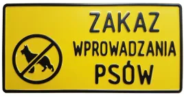 tablica-zakaz-wprowadzania-psow-aluminium