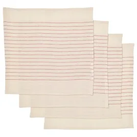 ikea-vippstarr-serwetka-wzor-w-paski-czerwony-naturalny-30x30-cm