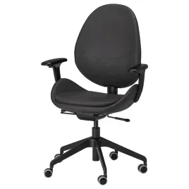 ikea-hattefjall-krzeslo-biurowe-z-podlokietnikami-smidig-czarny-czarny