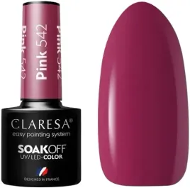 claresa-lakier-hybrydowy-pink-542-5g-bordowy