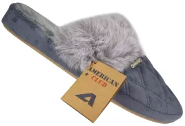 damskie-pantofle-tekstylne-american-club-dsl-14na