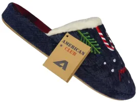 damskie-pantofle-tekstylne-american-club-dsl-12na