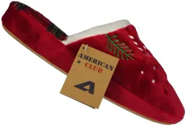 damskie-pantofle-tekstylne-american-club-dsl-12re