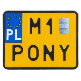 tablica-zabytkowa-zolta-do-ramki-rejestracyjnej-skuter-motorower-m1-pony