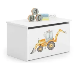 kobi-skrzynia-na-zabawki-daria-42x40x73-cm-bialy-z-nadrukiem-zoltej-koparki