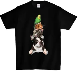 koszulka-t-shirt-kot-pies-i-papuga-producent