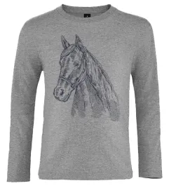 bluzka-t-shirt-z-dlugim-rekawem-konie-producent