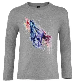 bluzka-t-shirt-z-dlugim-rekawem-konie-producent