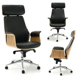 elegancki-fotel-do-biurka-leonard-czarny-skora-ekologiczna-na-czarnej-nodze