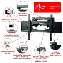 uchwyt-do-tv-ar-65-art-32-80-60kg-reg