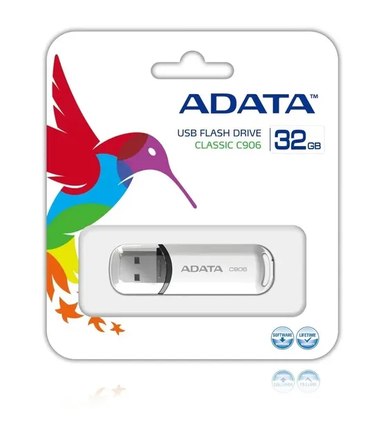 adata-pendrive-dashdrive-classic-c906-32gb-usb2-0-biale-marka-adata