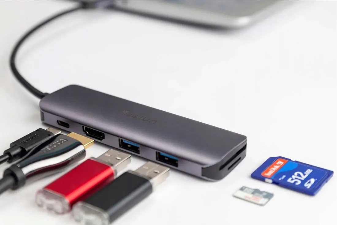 unitek-h1107d-usb-c-2xusb-pd-100w-sdmicrosdhdmi