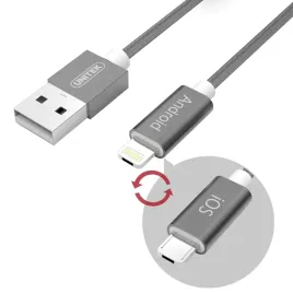 unitek-y-c4023gy-kabel-usb-lightning-microusb-1-5m