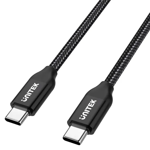 unitek-c14059bk-przewod-2m-usb-typ-c-100w-kolor-czarny