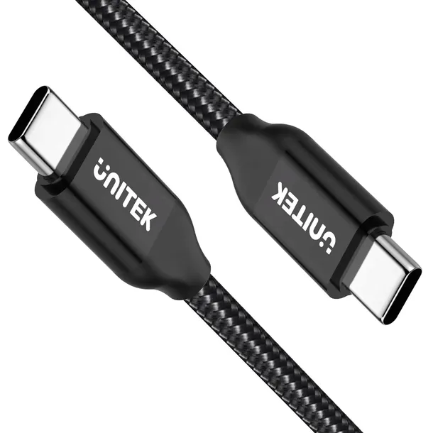 unitek-c14059bk-przewod-2m-usb-typ-c-100w-dlugosc-przewodu-2-m