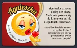 magnes-z-imieniem-agnieszka-producent