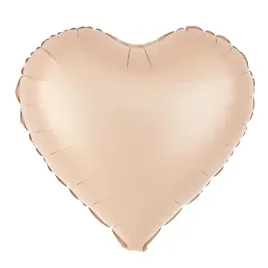 balon-foliowy-serce-matowy-karmelowy-45cm-1-sztuka-142233