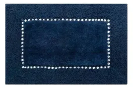 dywanik-60x90-chic-granatowy-z-bawelny-zdobiony-krysztalkami
