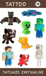 tatuaze-zmywalne-minecraft-producent