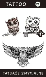 tatuaze-zmywalne-sowy-producent