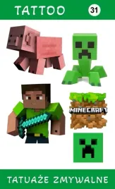 tatuaze-zmywalne-minecraft-producent