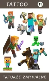 tatuaze-zmywalne-minecraft-producent