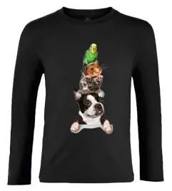 bluzka-tshirt-z-dlugim-rekawem-kot-pies-i-papuga-producent