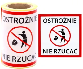 etykiety-ostrzegawcze-wysylkowe-nadruk-nie-rzucac-10x10-rolka-100szt
